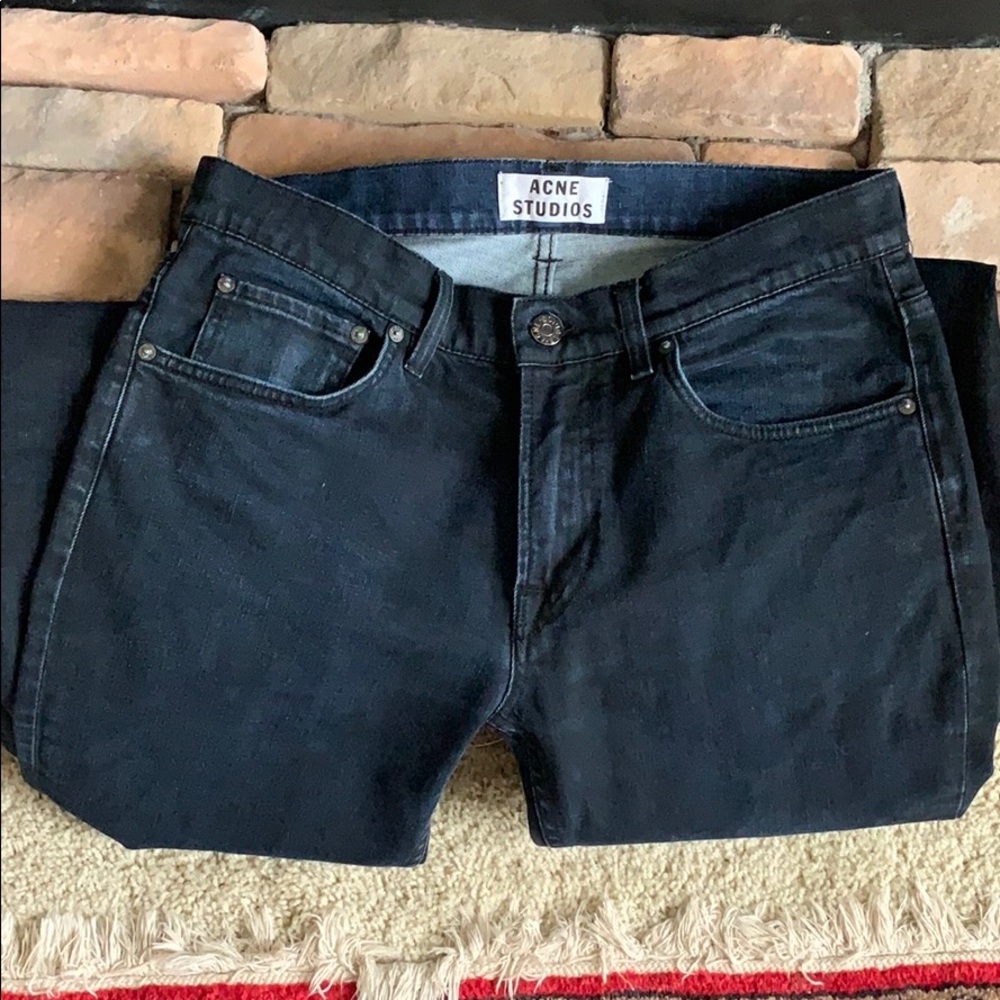 Men’s Acne Studio Dark Wash Slim Fit Jeans 32x33